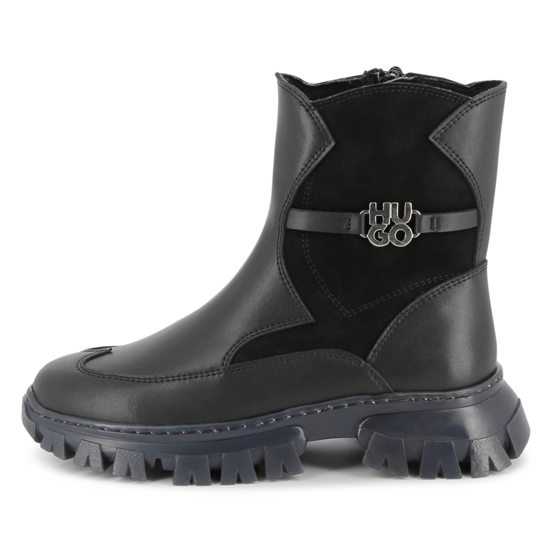 Bottines avec fermeture zip Hugo 
                        FILLE