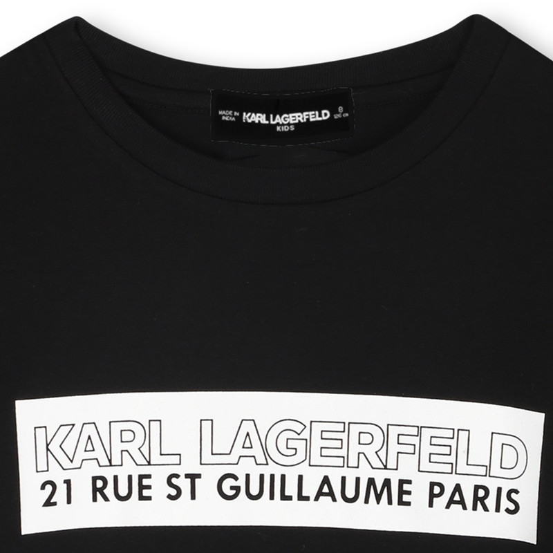 T-shirt met korte mouwen KARL LAGERFELD KIDS 
                        BOY