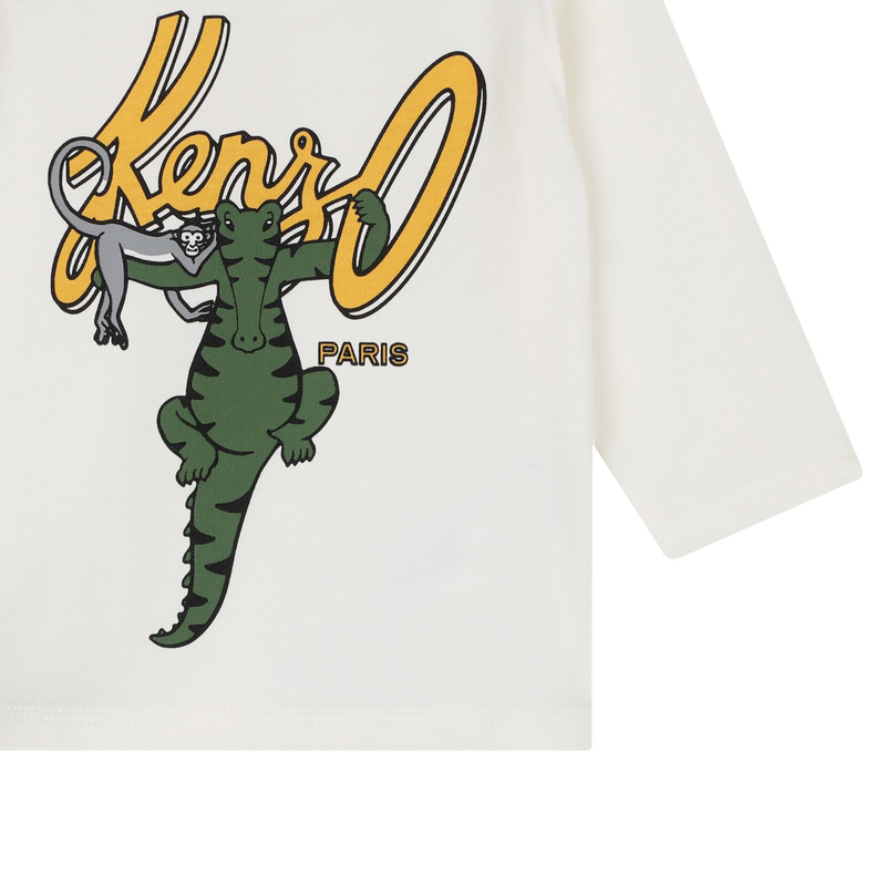 T-shirt &agrave; manches longues KENZO KIDS 
                        GARCON