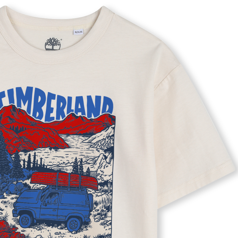 T-SHIRT MET KORTE MOUWEN TIMBERLAND 
                        BOY