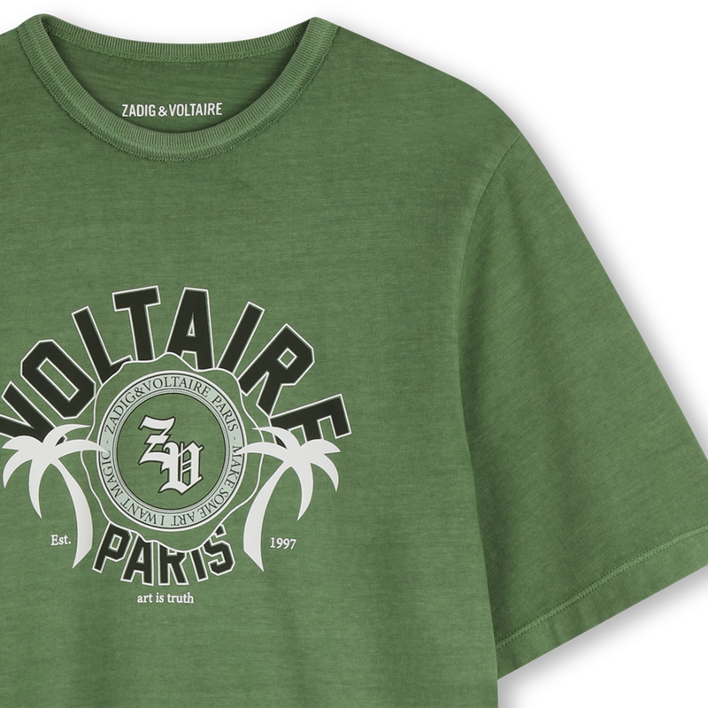 TEE-SHIRT MANCHES COURTES ZADIG & VOLTAIRE 
                        GARCON