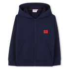 Sweat zipp&eacute; &agrave; capuche HUGO 
                    GARCON