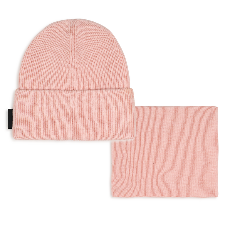Ensemble bonnet et tour de cou KARL LAGERFELD KIDS 
                        FILLE
