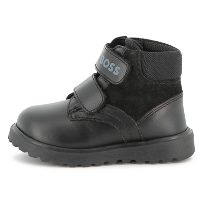 Enkellaarsjes met klittenband BOSS BOY