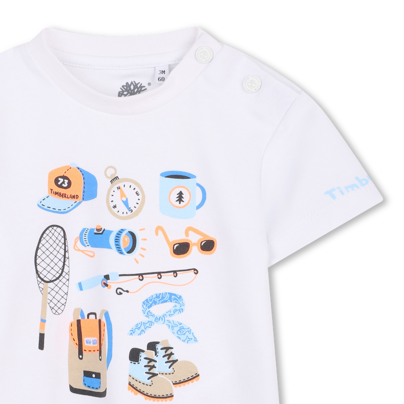 TEE-SHIRT MANCHES COURTES TIMBERLAND 
                        GARCON