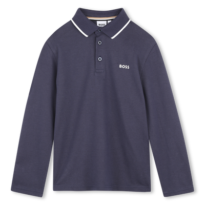 Polo manches longues BOSS GARCON