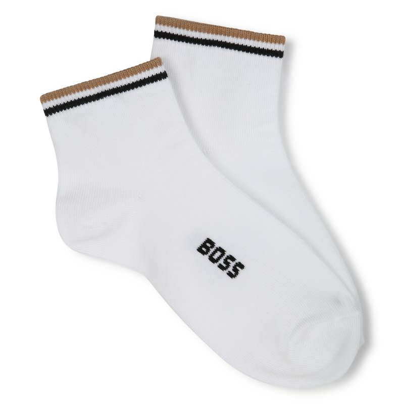 Lot de 2 paires de chaussettes basses BOSS 
                        GARCON