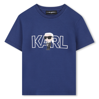 T-shirt &agrave; manches courtes KARL LAGERFELD KIDS GARCON