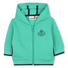 Joggingvest met capuchon, WATERTUIN, hi-res