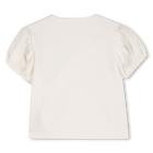 Ensemble Tee-shirt, bob et bavoir KENZO KIDS 
                    FILLE