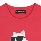 T-shirt &agrave; manches courtes KARL LAGERFELD KIDS 
                    FILLE