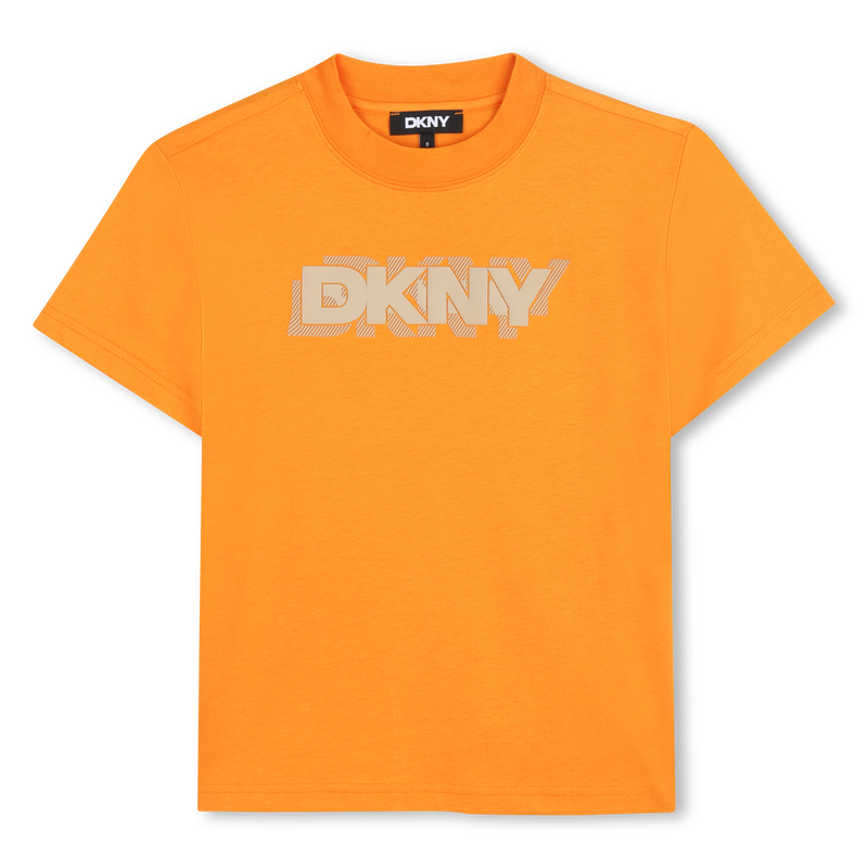 T-SHIRT MET KORTE MOUWEN DKNY 
                        BOY