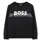 Sweatshirt met ronde hals BOSS 
                    JONGEN
