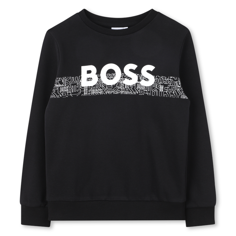 Sweatshirt met ronde hals BOSS 
                        JONGEN