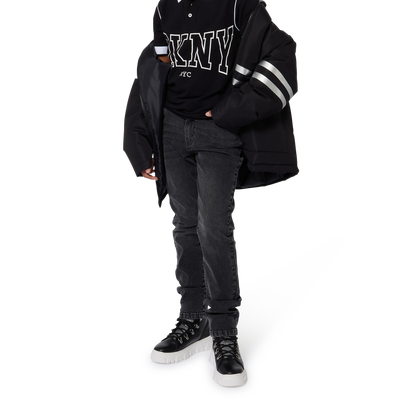 Polo boutonn&eacute; bicolore DKNY GARCON