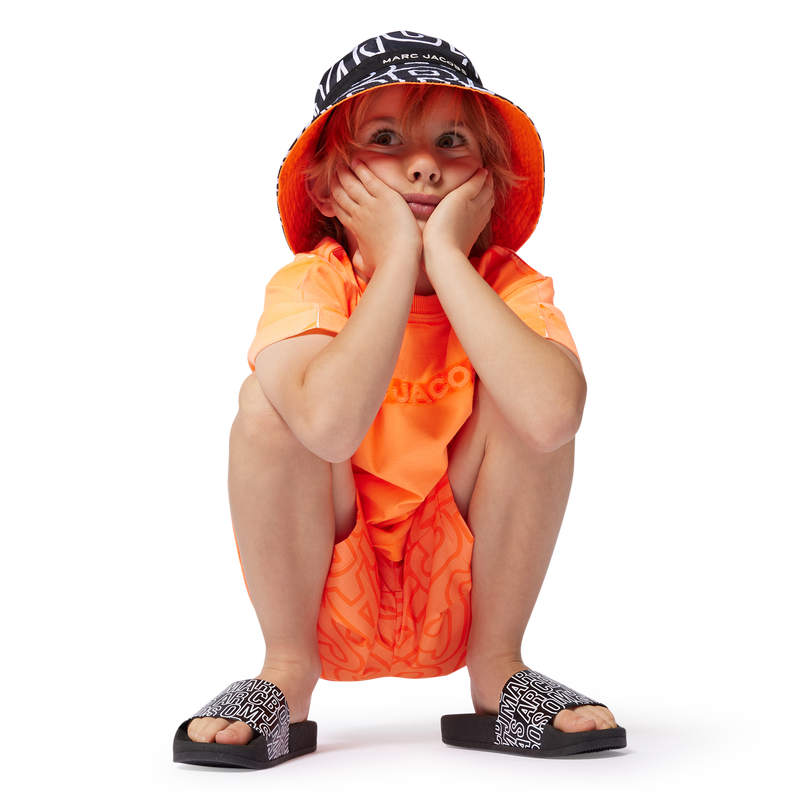 Claquettes imprim&eacute;es MARC JACOBS 
                        GARCON