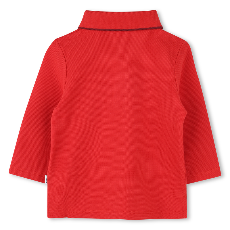 Polo van katoenpiqu&eacute; BOSS 
                        BOY