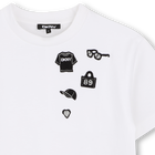 T-shirt met korte mouwen DKNY 
                    GIRL