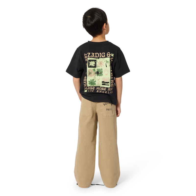 T-SHIRT MET KORTE MOUWEN ZADIG & VOLTAIRE 
                        BOY