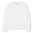 SWEATER, GEBROKEN WIT, hi-res