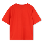 T-shirt met logoprint KENZO KIDS 
                    MEISJE