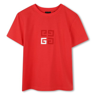 Short-sleeved cotton T-shirt GIVENCHY GARCON