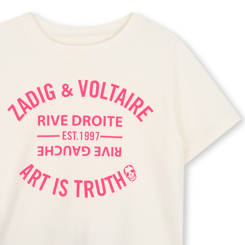 T-shirt met korte mouwen ZADIG VOLTAIRE 
                        GIRL