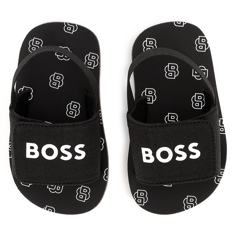 Slippers met klittenband BOSS 
                        BOY