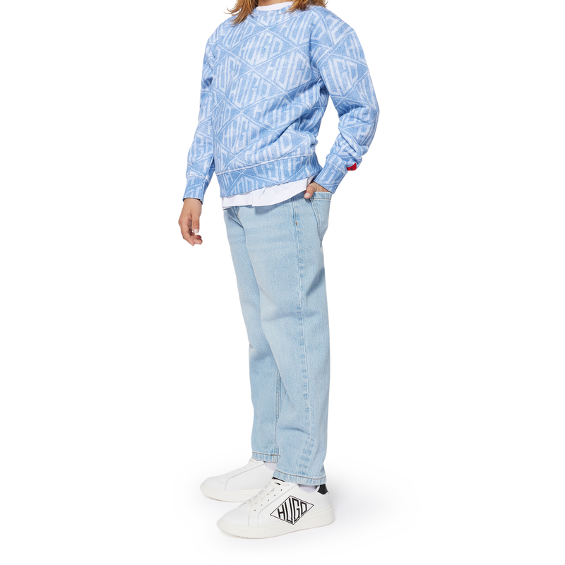 Sweat-shirt en molleton HUGO 
                        GARCON
