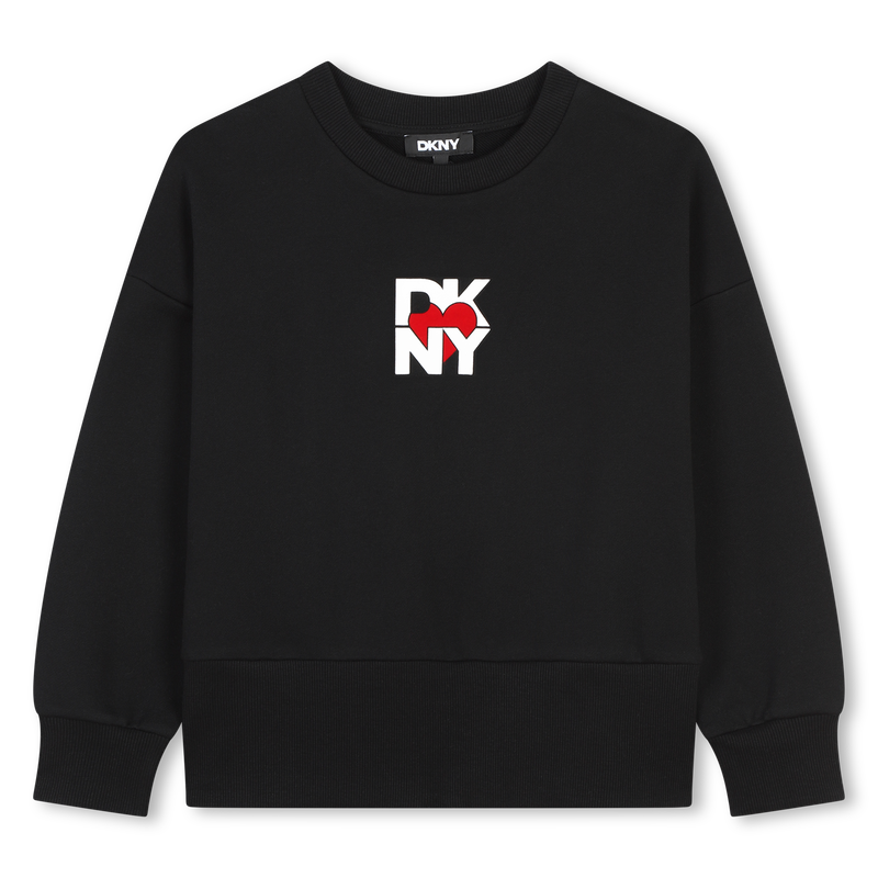 Fleece sweater DKNY 
                        GIRL