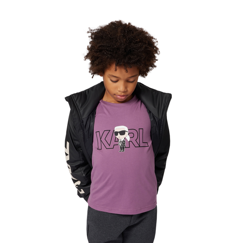 T-shirt met korte mouwen KARL LAGERFELD KIDS 
                        BOY