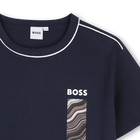 T-shirt met korte mouwen BOSS 
                    BOY