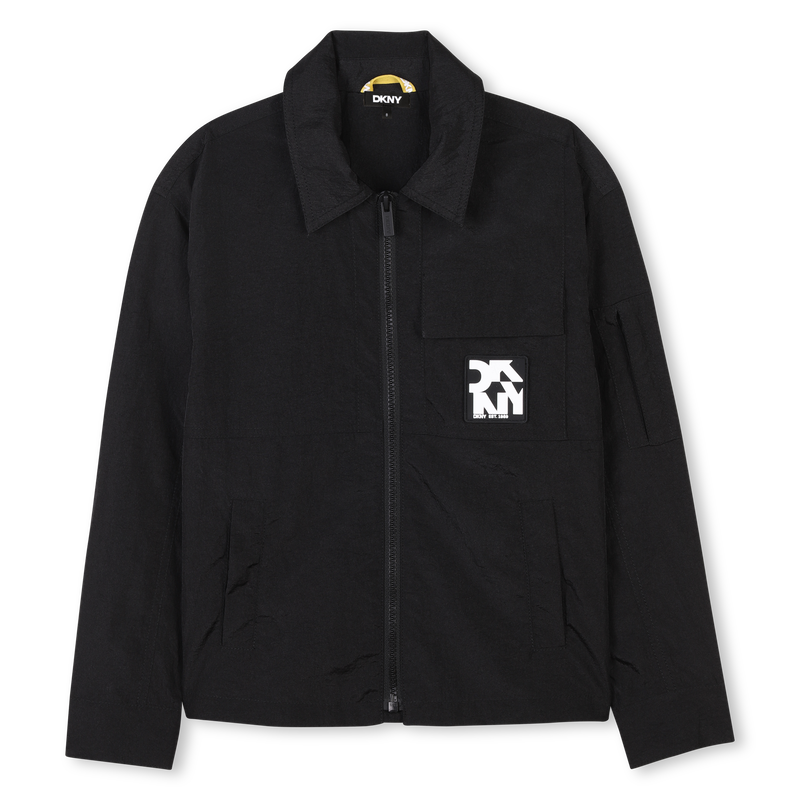 Blouson zipp&eacute; d&eacute;perlant DKNY 
                        UNISEXE