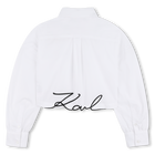 Overhemd met lange mouwen KARL LAGERFELD KIDS 
                    GIRL