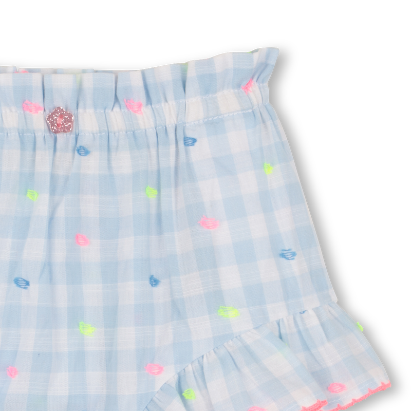 ENSEMBLE TOP &Agrave; BRETELLES + SHORT BILLIEBLUSH 
                        FILLE