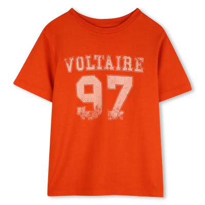T-SHIRT MET KORTE MOUWEN ZADIG & VOLTAIRE BOY