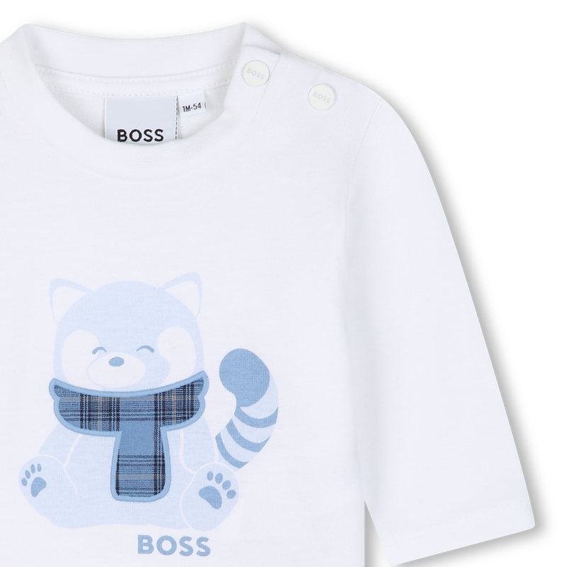 T-shirt met lange mouwen BOSS 
                        BOY