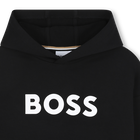 Sweat-shirt &agrave; capuche BOSS 
                    GARCON