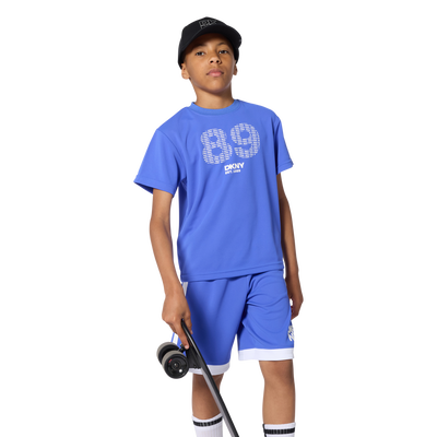 TEE-SHIRT MANCHES COURTES DKNY UNISEXE