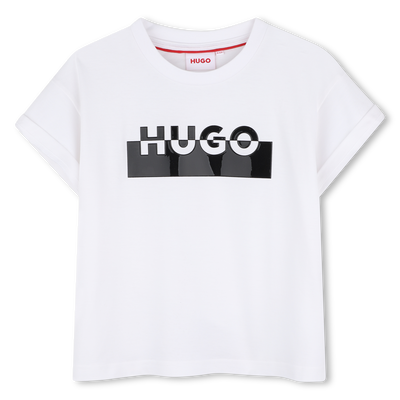 T-shirt &agrave; manches courtes Hugo FILLE