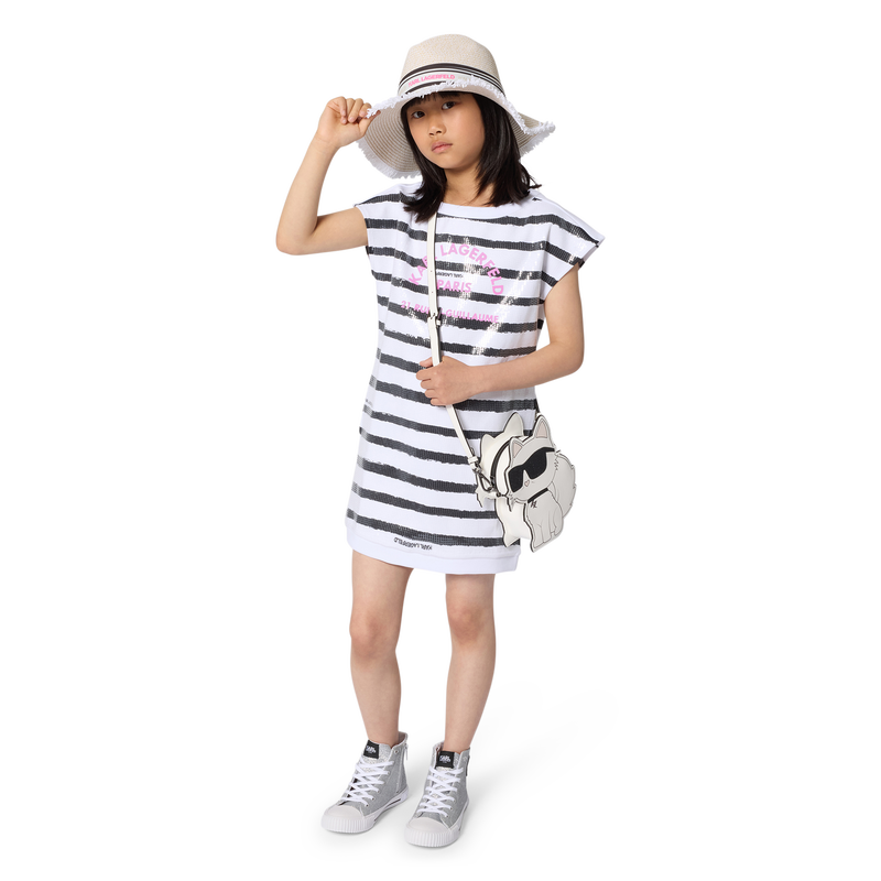 Sneakers met veters KARL LAGERFELD KIDS 
                        GIRL