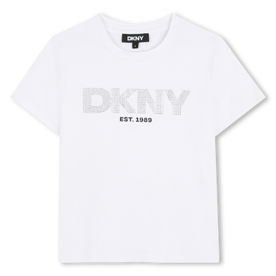 T-SHIRT MANCHES COURTES DKNY FILLE