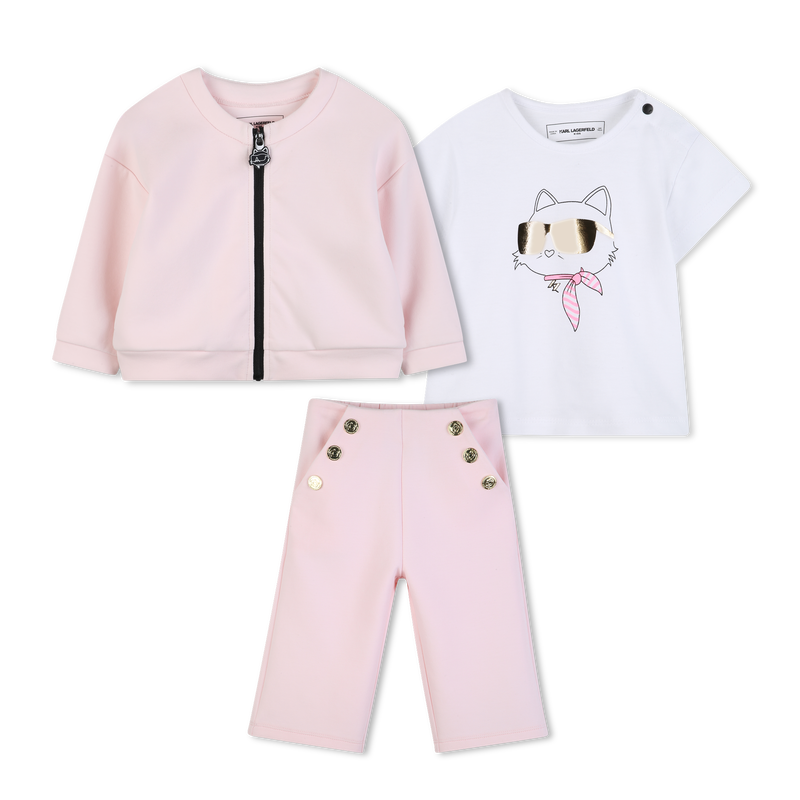 ENSEMBLE DE JOGGING KARL LAGERFELD KIDS 
                        FILLE
