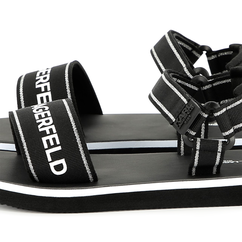 Lichte sandalen - klittenband KARL LAGERFELD KIDS 
                        GIRL
