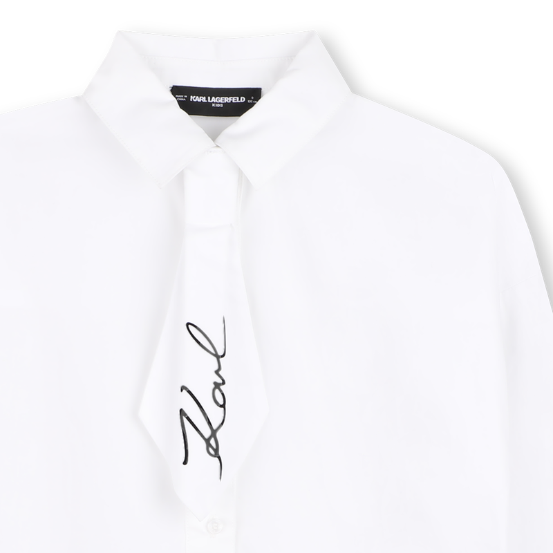 Hemd met lange mouwen KARL LAGERFELD KIDS 
                        MEISJE