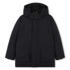 Parka longue &agrave; capuche BOSS 
                    GARCON