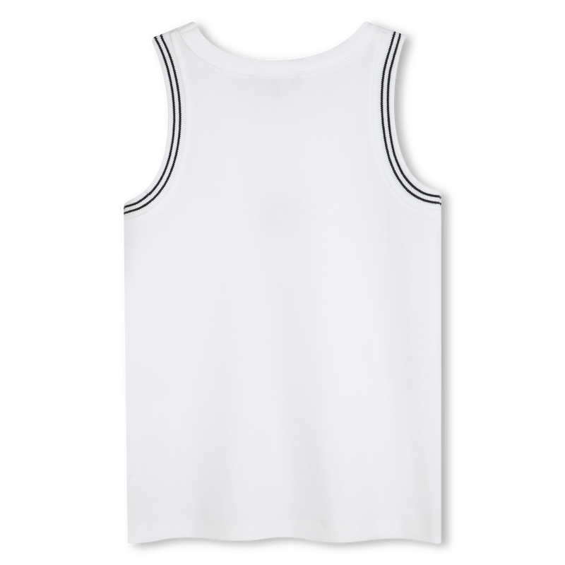 Geribbelde singlet DKNY 
                        GIRL
