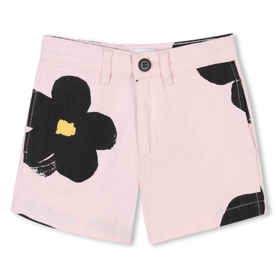 Katoenen short met print MARC JACOBS GIRL