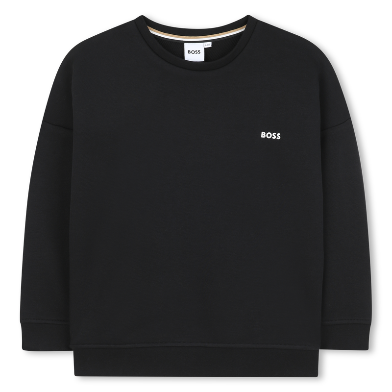 Sweat-shirt col rond uni BOSS 
                        GARCON