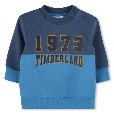 Sweat-shirt molleton &agrave; imprim&eacute; TIMBERLAND GARCON